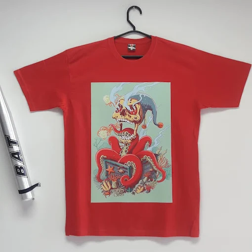Camiseta personalizada por sublimação