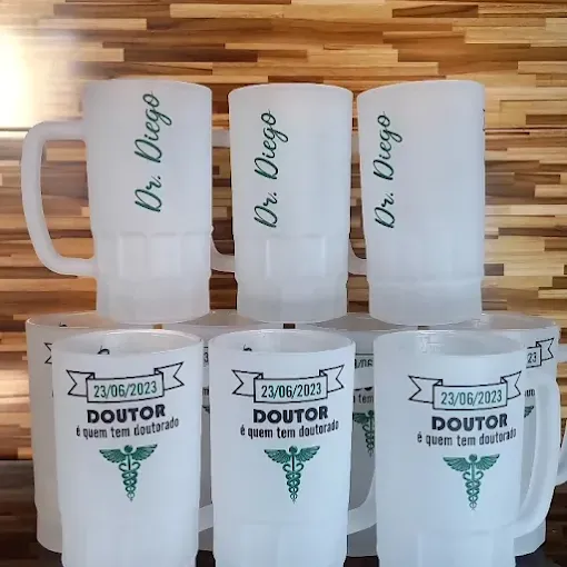 Caneca personalizada por sublimação