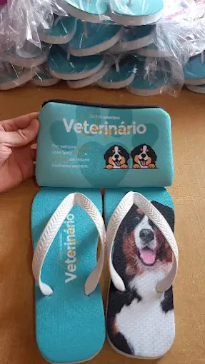Chinelo personalizado por sublimação